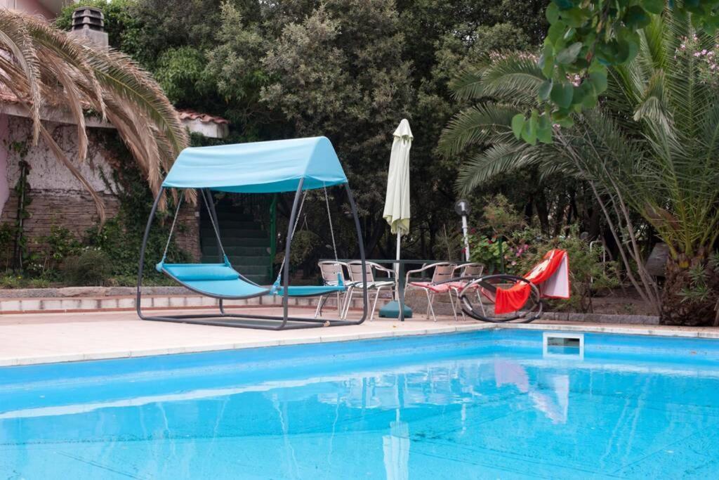 Loft Mansardato Con Giardino E Piscina In Villa Privata Loft With Garden And Swimming Pool In A Private Villa Sestu Dış mekan fotoğraf